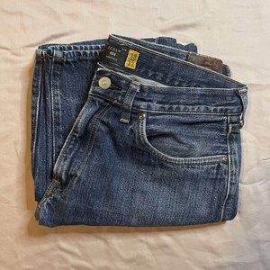J.Crew 484 Slim-Fit Mens Blue Jeans 33x32